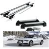 Mercedes-Benz BARRE PORTATUTTO ALLUMINIO AUDI A6 ALLROAD ANNO 2011 CON RAILS+PORTASCI 4 PAIA