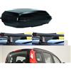 G3 BOX AUTO PORTATUTTO G3 BICUBE 400 + BARRE PORTAUTTO FIAT PANDA RAIL ANNO 2020