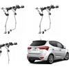 MENABO PORTABICI POSTERIORE 3 BICI PER HYUNDAI IX 20 ANNO 2010 3 BICI UOMO DONNA