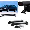 Mercedes-Benz BARRE PORTATUTTO ACCIAIO G3 AUDI A6 AVANT 1995+PORTASCI 4 PAIA CON SERRATURE