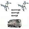 MENABO PORTABICI POSTERIORE 3 BINARI PER FORD TOURNEO CUSTOM ANNO 2013 3 BICI UOMO DONN