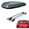 g3 k39 menabo BOX AUTO PORTABAGAGLI G3 KRONO 480+BARRE ALLUMINIO JEEP RENEGADE 2022 CON RAILS