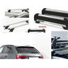 Mercedes-Benz BARRE PORTATUTTO ALLUMINIO AUDI Q3 ANNO 2018 CON RAILS+PORTASCI ICEBERG 4 PAIA