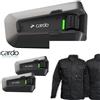 cardo PT200101 Cardo Packtalk Edge Duo Interfono Bluetooth DMC 15 1.6 Km + Giacca Roma