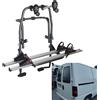 MENABO Portabici Posteriore Stand Up 2 Binari per Peugeot Expert anno 1995 2 bici Roma