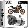 LEOVINCE SCARICO LV ONE EVO ACCIAIO C KTM DUKE 125 2021 21 2022 22 2023 23