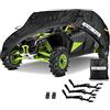 HAYCOVER Copertura impermeabile UTV, in tessuto Oxford pesante, per Polaris RZR PRO XP 4, Yamaha Can Am Maverick, Arctic Cat, fuoristrada Textron, 4-6 sedili per passeggeri a doppia fila.