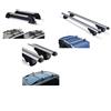 MENABO BARRE PORTATUTTO ALLUMINIO CHRYSLER 300 C TOURING 2007 C/RAILS+PORTASCI 4 PAIA