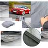 PROTECT TELO COPRIAUTO TELATO FELPATO BMW Z4 E89 ROADSTER ANNO 2010 IMPERMEABILE ANTIGRA