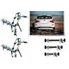 MENABO PORTABICI POSTERIORE 3 BINARI PER BMW X3 F25 ANNO 2013 3 BICI UOMO DONNA
