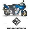 Tucano Urbano R118X Gaucho Coprigambe Scooter Tucano Termoscud Suzuki Dr-Z400 anno 2005 Roma