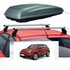 g3 menabo BARRE PORTATUTTO ALLUMINIO FIAT 500X ANNO 2019+BOX PORTATUTTO G3 KRONO 480