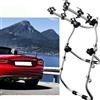 MENABO PORTABICI POSTERIORE 3 BICI PER FIAT 124 SPIDER ANNO 2019 BICI UOMO DONNA