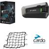 CARDO PT200001 Cardo Packtalk Edge Sound JBL interfono DMC 15 moto + Retina Roma
