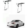peruzzo afs Portabici Posteriore 3 Bici per Audi A5 Cabriolet Anno 2023 Bici Uomo Donna