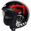 premier casco moto urban jet vintage rx9 xl