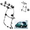 MENABO PORTABICI POSTERIORE 3 BICI PER TOYOTA IQ ANNO 2012 3 BICI UOMO DONNA MB