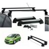 MENABO BARRE PORTATUTTO HONDA JAZZ ANNO 2013 SECONDA SERIE+PORTASCI 4 PAIA ALLUMINIO