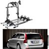 MENABO PORTABICI POSTERIORE STAND UP 3 BINARI VOLVO V50 ANNO 2007 PER 3 BICI UOMO DONNA