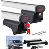 G3 BARRE PORTATUTTO ALLUMINIO G3 VOLVO V70 CON RAIL ANNO 2001+PORTASCI 4 PAIA 6 SER