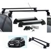 MENABO BARRE PORTATUTTO KIA CEE'D BERLINA NO RAILS 2016+PORTASCI 4 PAIA ALLUMINIO 2 SER
