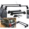 G3 MENABO BARRE PORTATUTTO RENAULT CLIO STORIA 3 P.+PORTASCI 4 PAIA ALLUMINIO 2 SERRATURE