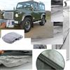 top drive,f8,tdr. Telo Copriauto Telato Felpato per Land Rover Defender 90 Anno 1999 Impermeabile