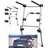 MENABO PORTABICI POSTERIORE 3 BICI PER MERCEDES CLASSE C CABRIO W205 ANNO 2014 3 BICI