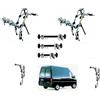 PERUZZO AFS PORTABICI POSTERIORE 3 BINARI PER PEUGEOT BOXER ANNO 1999 3 BICI UOMO DONNA MB