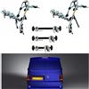 peruzzo afs Portabici Posteriore 3 Binari per Volkswagen T5 Doppia Porta 3 BICI