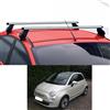 MENABO BARRE PORTATUTTO ALLUMINIO FIAT 500 LOUNGE 1.2 TETTO VETRO PANORAMICO ANNO 2021