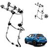 MENABO PORTABICI POSTERIORE FABBRI 3 BICI PER NISSAN JUKE ANNO 2019 BICI UOMO DONNA MB