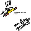 Peruzzo Portabici Posteriore Peruzzo Gancio Traino Mod Siena 668/E 2 e-bikes 50 kg