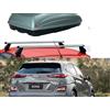 afs BARRE PORTATUTTO ALLUMINIO HYUNDAI KONA ANNO 2019+BOX PORTABAGAGLI G3 KRONO 400