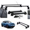MENABO BARRE PORTATUTTO NISSAN JUKE NISMO 2016+PORTASCI 4 PAIA ALLUMINIO 2 SERRATURE