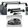 g3 menabo BARRE PORTATUTTO AUDI A3 8V SEDAN ANNO 2016+PORTASCI 4 PAIA ALLUMINIO 2 SERRATU