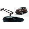 Mercedes-Benz BOX AUTO PORTABAGAGLI G3 HELIOS 320 NERO+BARRE PORTATUTTO SMART FOR TWO