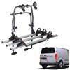 MENABO Portabici Posteriore Stand Up 3 Binari per Peugeot Expert anno 2022 3 bici Roma