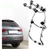 MENABO PORTABICI POSTERIORE 3 BICI PER AUDI Q3 ANNO 2019 BICI UOMO DONNA MB SPECIALI