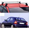 menabo g3 Barre Portatutto Alluminio per Opel Astra Berlina anno 2000 Afs Roma