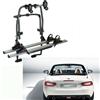 MENABO PORTABICI POSTERIORE STAND UP 2 BINARI PER FIAT 124 SPIDER ANNO 2018 2 BICI
