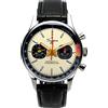 Sugess SUCHP005K V2 40MM Gold SWAN Neck Chronograph Pliot Chrono Premier Seagull ST1901 Movimento Sapphire Crystal Orologio da uomo 1963, Argento, cronografo sportivo