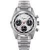 Sugess S465.SP.S Chrono Heritage, orologio da uomo, cronografo meccanico, in acciaio, Seagull 1963