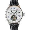 Sugess SU8004SK Tourbillon Master Seagull ST8004 Movimento Sapphire Crystal Orologio meccanico da uomo 1963, Blu, 41mm, Cinturino