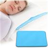 MEIION Dosimple Cooling - Cuscino in gel rinfrescante opaco per vampate di calore, impermeabile e duraturo