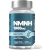 Downy NMNH 1000mg per Dose, Aumenta i Livelli di NAD+, Concentrazione Mentale e Antinvecchiamento, Supporta un Invecchiamento Sano, 120 Capsule Integratore di NAD+ per Energia, blu