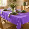ECOMMERC3 Tovaglia Antimacchia Rettangolare Resinata Viola 180x140 cm