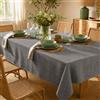 ECOMMERC3 Tovaglia Antimacchia Rettangolare Resinata Grigio 100x140 cm