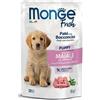 Generico Monge Fresh Puppy Cane Maiale con Ortaggi, Alimento complementare per cani cuccioli di tutte le taglie e razze, Patè con Bocconcini gusto MAIALE con ORTAGGI | 12 bustine da 85 grammi l'una, 12X85GR.