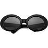 carotoe Occhiali da sole per animali domestici Occhiali da sole per cani di piccola taglia Occhiali classici retrò circolari Occhiali da sole Foto Puntello Costume Accessoy Cosplay Piccoli animali